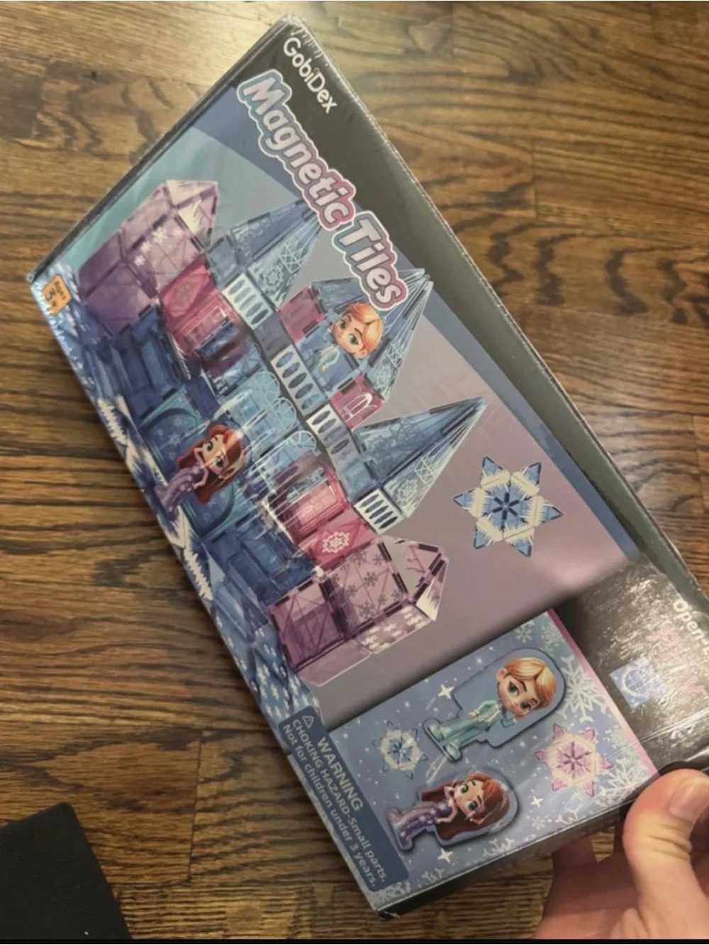 Princess Magnetic Castle Building Set - Blue & Pink